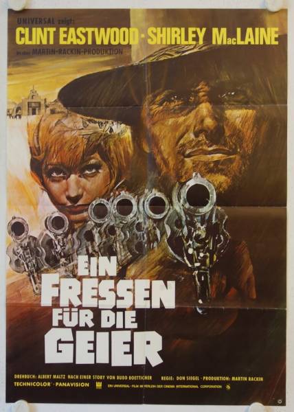 Ein Fressen für die Geier originales deutsches Filmplakat